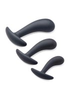 Master Series Dark Delights 3 Piece Curved Anal Trainer...