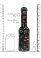 Printed Paddle - Old School Tattoo Style - Black