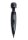 Wand Essentials Wander Wand Multi-Speed Travel Size - Black