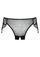 Lavish & Lace Panty ( Crotchless ) - Black - OS