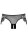 Lavish & Lace Panty ( Crotchless ) - Black - OS
