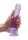 Realistic Dildo With Balls - Purple 20 cm