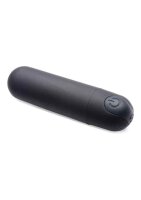BANG! Vibrating Bullet with Remote Control - Black