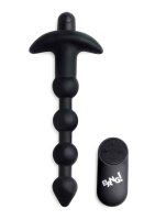 BANG! Vibrating Silicone Anal Beads & Remote Control...
