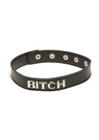 X-Play "bitch" collar Black