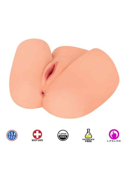 Zoe Jackhammer Butt - Vanilla