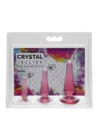 Crystal Jellies - Anal Initiation Kit Pink