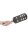 Slotted Leather Paddle - Black