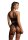 2er Set Bustier mit Highwaist-Strapsslip schwarz One Size