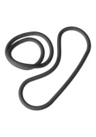 Silicone 12" Slim  Wrap Ring  - Black