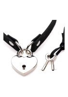 Lock-It Heart Lock and Key Choker