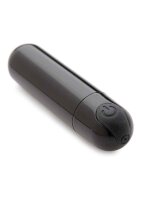 BANG! 10X Vibrating Metallic Bullet - Black