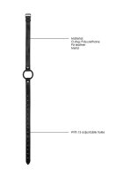 Wrapped O-Ring Gag Black