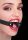 Wrapped O-Ring Gag Black
