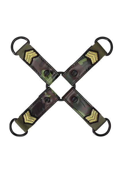 Hogtie Connector - Army Theme - Green