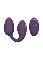 Aika Pulse Wave & Vibrating Love Egg Purple