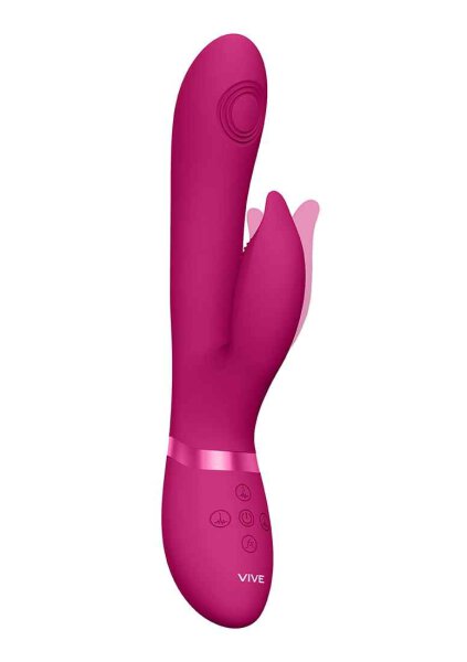 Aimi Pulse Wave & Vibrating G-Spot Rabbit Pink