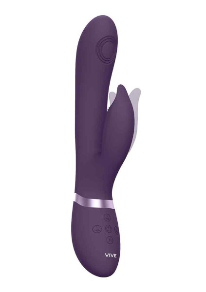 Aimi Pulse Wave & Vibrating G-Spot Rabbit Purple