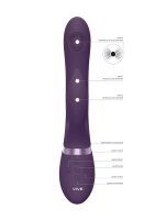 Aimi Pulse Wave & Vibrating G-Spot Rabbit Purple