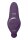 Kata Pulse Wave & Vibrating Double Penetration Vibrator Purple