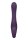 Suki Vibrating Strapless Strap-on Rabbit Purple