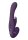 Suki Vibrating Strapless Strap-on Rabbit Purple