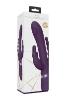Rini Pulse Wave & Vibrating Double Penetration Rabbit Purple