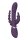 Rini Pulse Wave & Vibrating Double Penetration Rabbit Purple