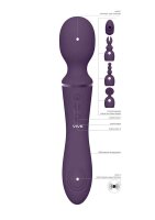 Nami Pulse Wave & Vibrating Wand Purple