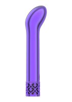 Jewel Rechargeable ABS Bullet Purple