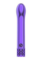 Jewel Rechargeable ABS Bullet Purple