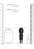 Brilliant Rechargeable Silicone Bullet Black