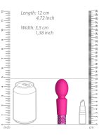 Brilliant Rechargeable Silicone Bullet Pink
