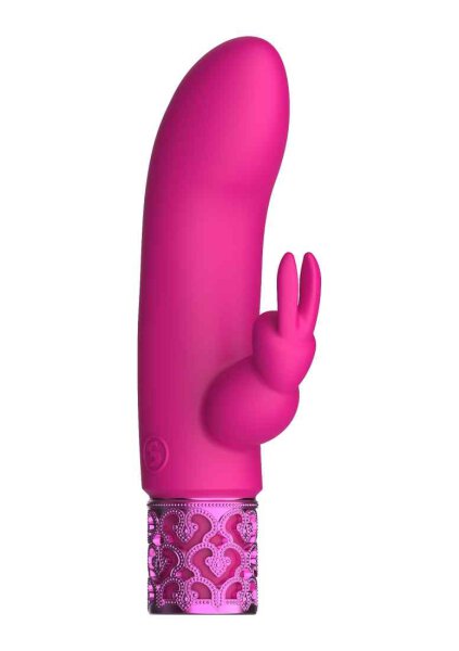 Dazzling Rechargeable Silicone Bullet Pink