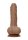 Dong with testicles 10" Tan