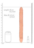 Double Dong 14" Flesh