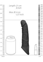 Penis Sleeve 8" Black
