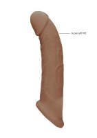 Penis Sleeve 9" Tan
