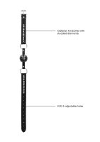 Breathable Ball Gag - with Diamond Studded  Straps - Black