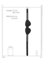 Diamond Studded Eye-Mask  - Black