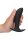 Ouch! E-stim & Vibrating Butt plug with Remote - Black