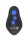 Ouch! E-stim & Vibrating Butt plug with Remote - Black
