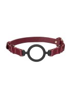 Ouch Halo - Silicone Ring Gag - Burgundy