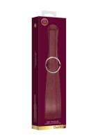 Ouch Halo - Belt Flogger - Burgundy