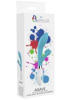 Agave - Ultra Soft Silicone - 10 Speeds - Turqiose