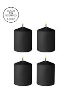 Tease Candles - Disobedient Smell - 4 Pieces - Black - 175 g
