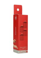 Tease Candles - Sinful Smell - 4 Pieces - Red - 175 g