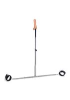 Master Series Squat Anal Impaler with Spreader Bar and Cuffs