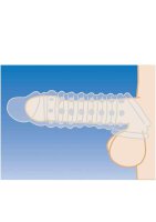 1.5 Inch Penis Enhancer Sleeve - Clear