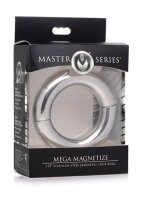 Mega Magnetize Stainless Steel Magnetic Cock Ring - 4,4 cm